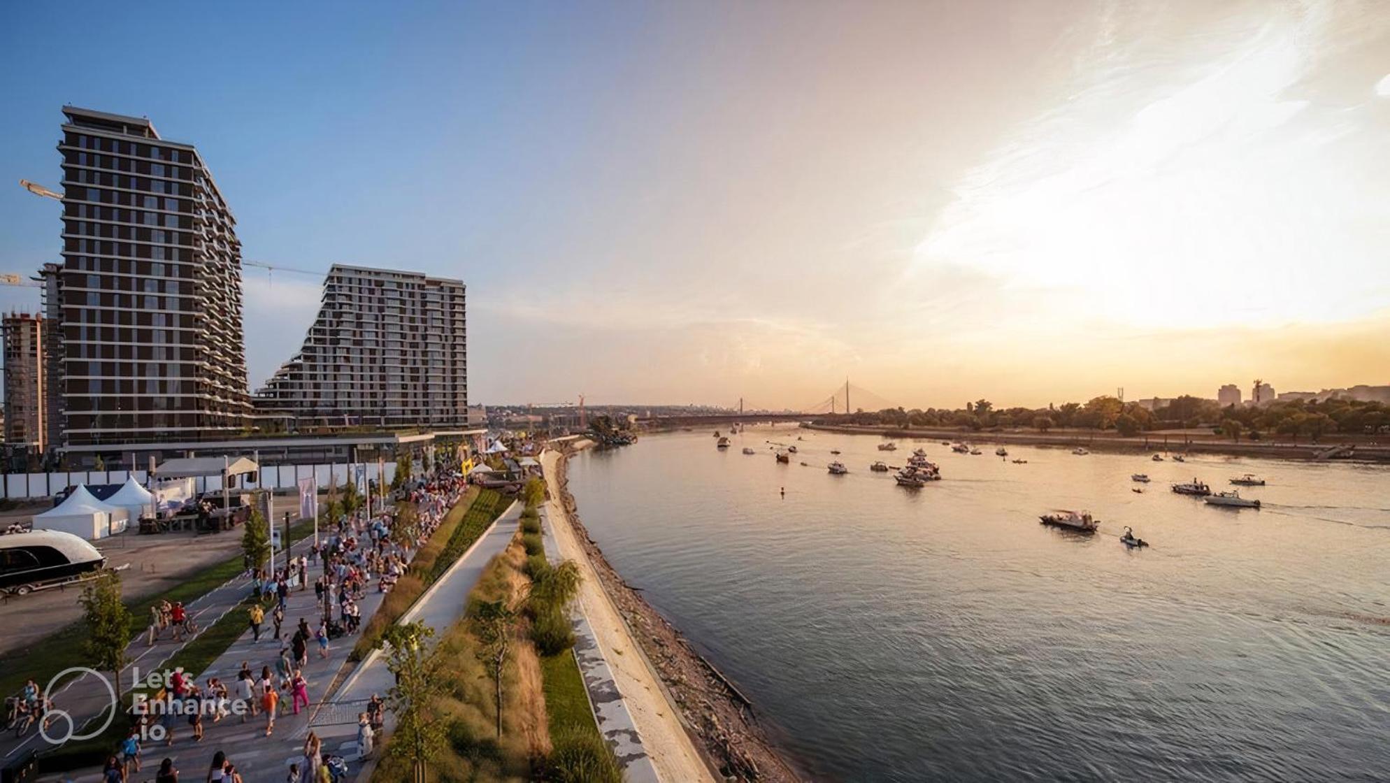 Beldorado Apartments - Belgrade Waterfront Luxury Emerald Apartment 60M2 Екстер'єр фото